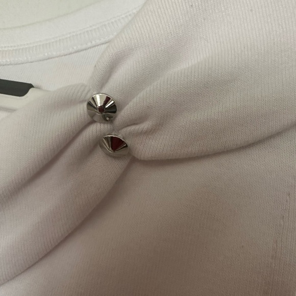 Rafaela Studio Cotton Embellished Tank NWT - Picture 3 of 6